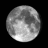 Moon age: 19 days, 16 hours, 44 minutes,80%