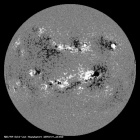 Latest SDO/HMI Magnetogram image of the Sun